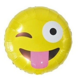 Emoticon Linguaccia – Round 18″ 1 pc