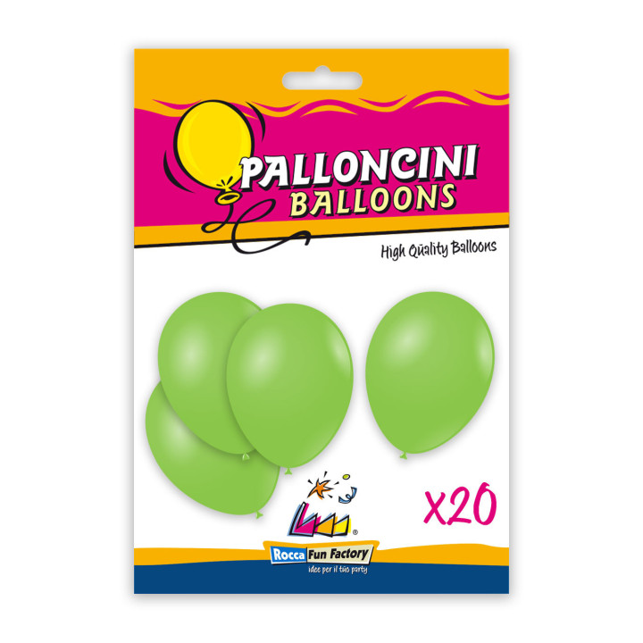 10″ – 26 cm Verde Lime 18