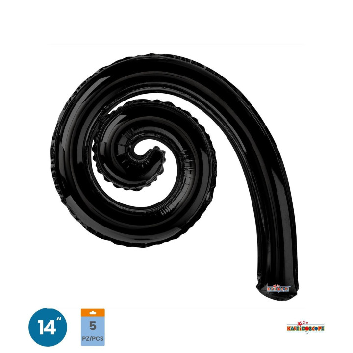 Spiral Kurly 14″ Nero