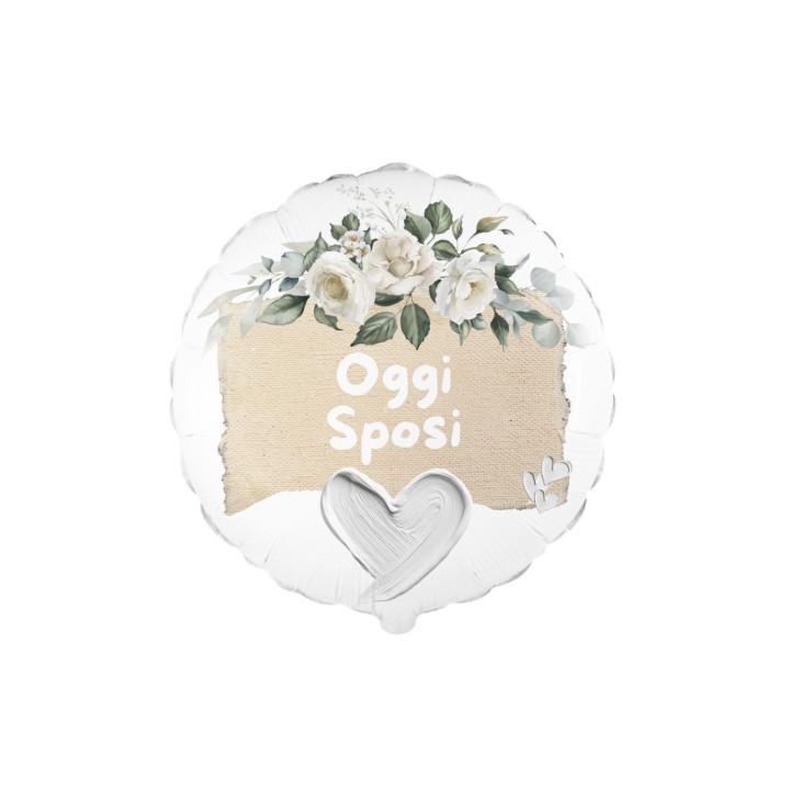 Tondo 4″ Oggi Sposi Shabby Chic