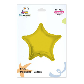 Star – 18″ Gold 1 pc
