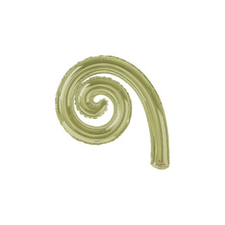 Spiral Kurly 14″ Verde Oliva