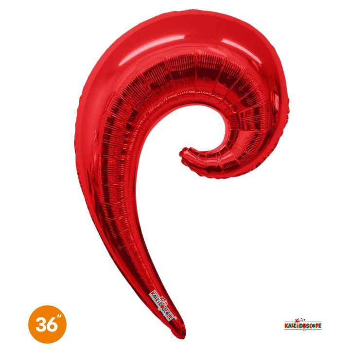 Kurly Wave 36″ Rosso