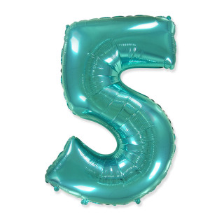 40″ – 101 cm Numero 5 Verde Menta
