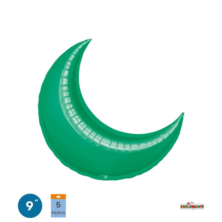 Lune 9″ Verde Smeraldo