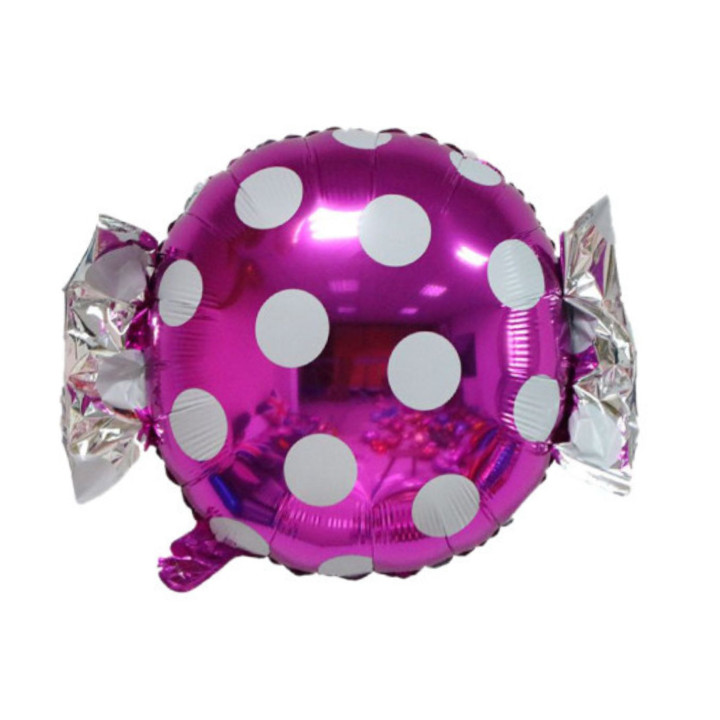 Caramella a Pois Fucsia – Sagomato Super Shape 25″ 1 pz