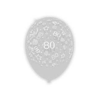White Number 80 – 12″ Clear 57 100 pcs