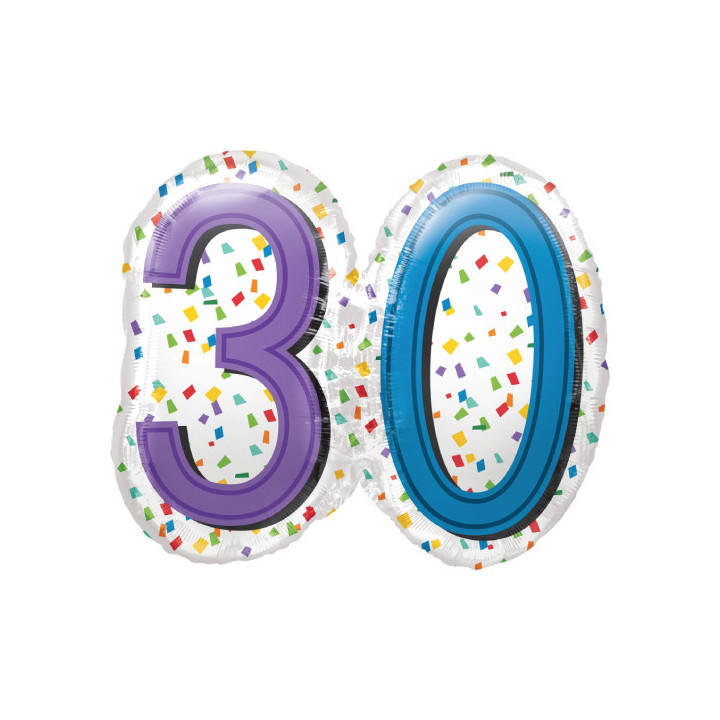 25″ – 64 cm Numero 30 Multicolor