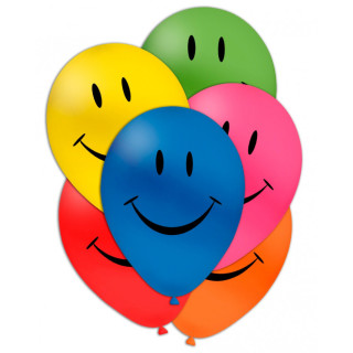 Black Smile – 12″ Assorted 100 pcs